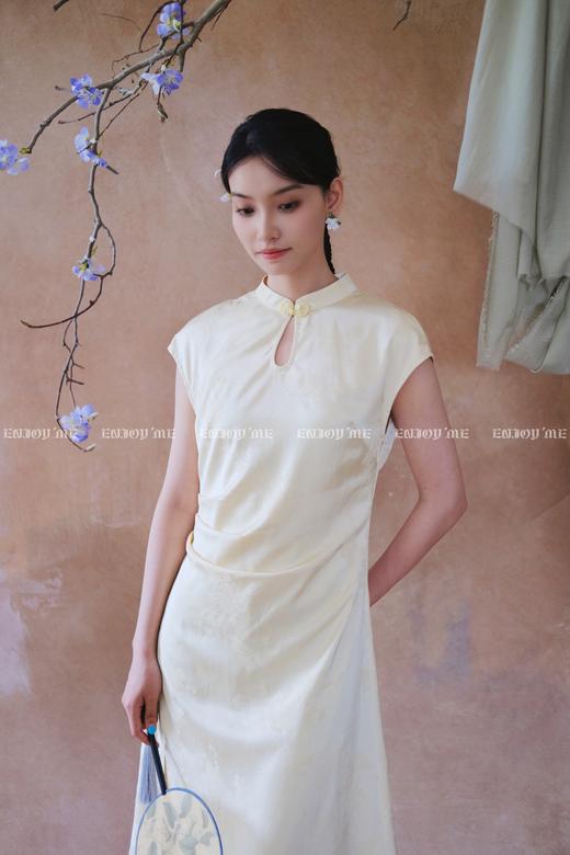 【门店同款】ENJOY夏季云敛-“鸾衿折桂”花衔风香中式旗袍 162552844 商品图14