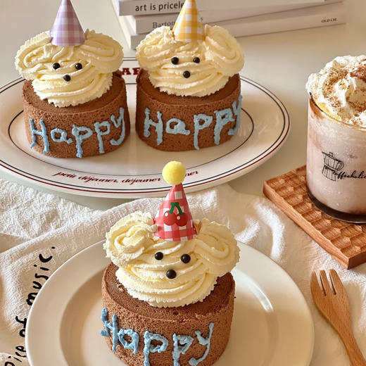 奶油小狗蛋糕 商品图0