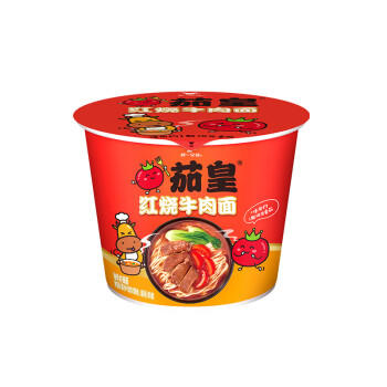 统一茄皇 红烧牛肉面 126克*12桶 整箱装 方便面泡面 /粮油调味 /方便食品 /方便面 商品图3