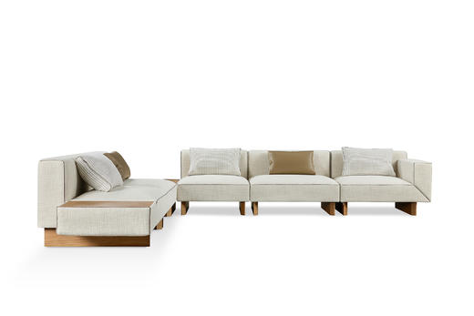 Kiko 组合沙发 | 皮布面料可选，详询客服 商品图1