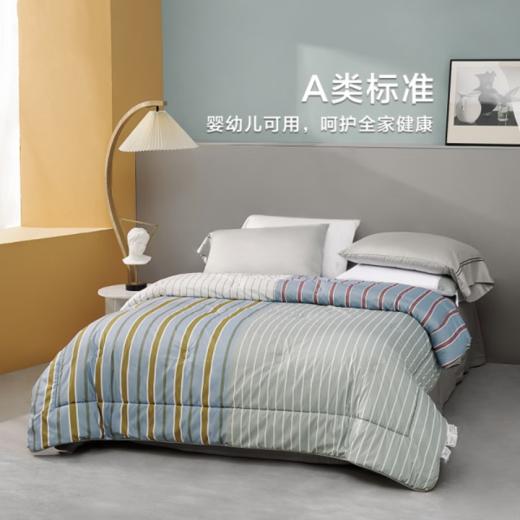 水星家纺吸湿速暖发热·负离子净醛·澳洲进口三层羊毛抗菌冬厚被 商品图1