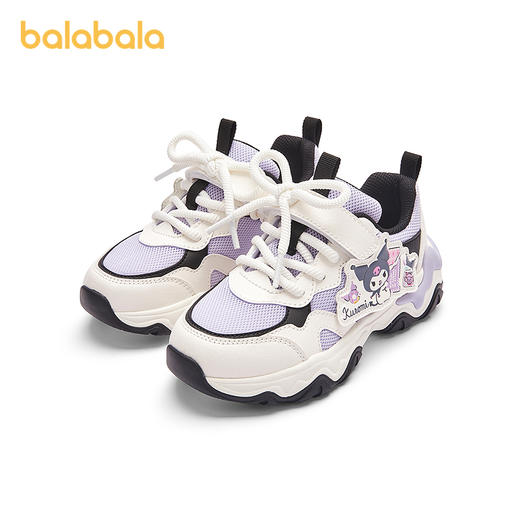 【库洛米】巴拉巴拉童鞋儿童运动鞋女童2025秋新款鞋子透气老爹鞋 商品图4