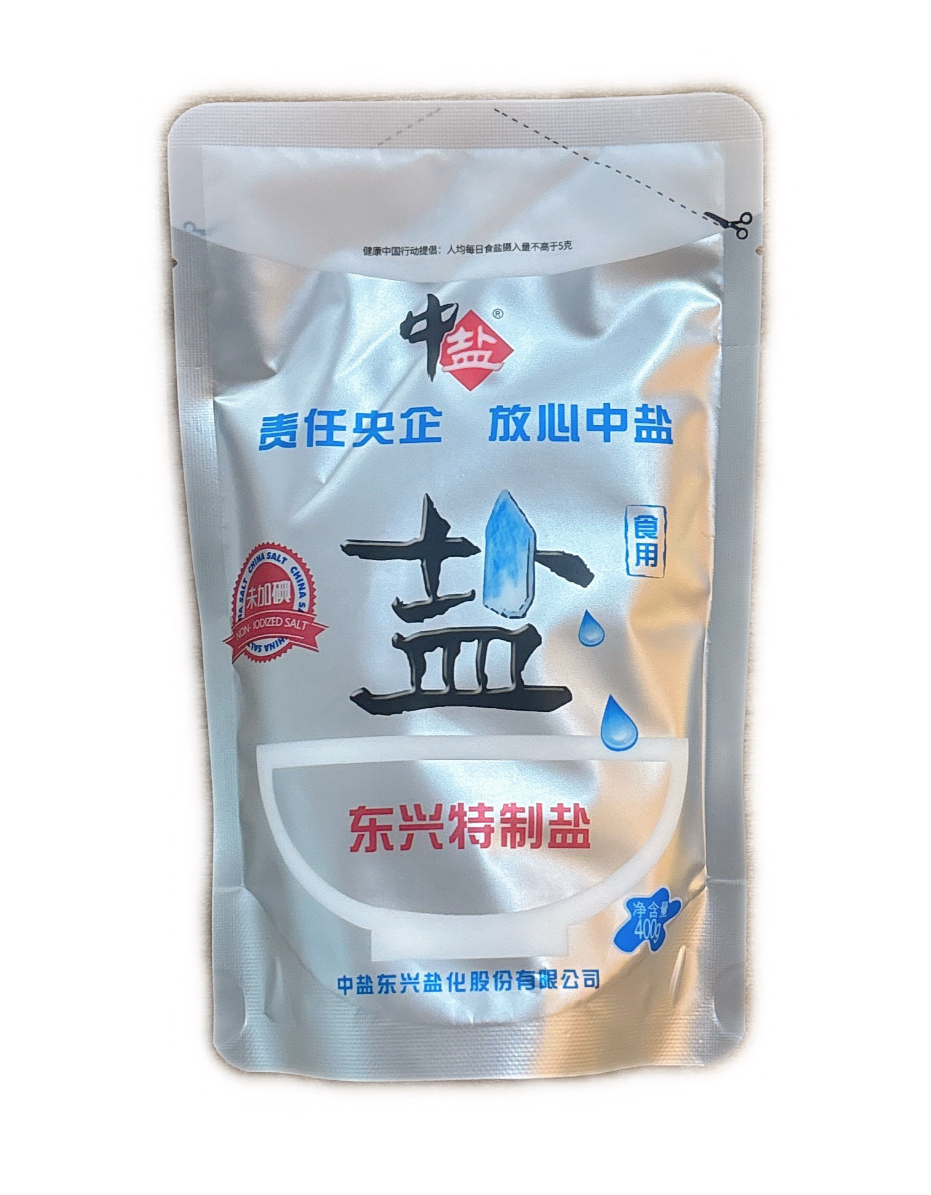 中盐东兴特制无碘盐（400克）