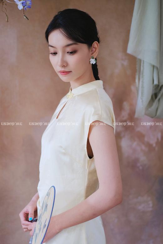 【门店同款】ENJOY夏季云敛-“鸾衿折桂”花衔风香中式旗袍 162552844 商品图13