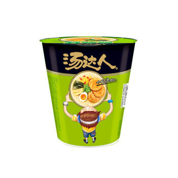统一 汤达人大大杯 日式豚骨拉面122g* 12杯整箱新老包装随机发货 /粮油调味 /方便食品 /方便面 商品图1