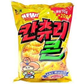 海太香酥玉米脆角黄油味90g해태 칸츄리콘 콘버터맛