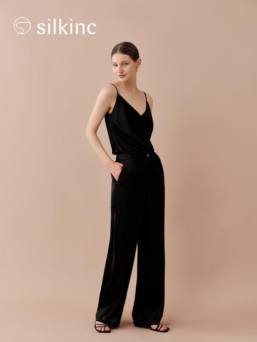 丝所｜24W024A 蕾丝长裤［ 黑 ] 商品图3