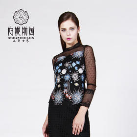 【伯妮斯茵】3T6303--T恤--星夜--《燃烧的灵魂——梵高》