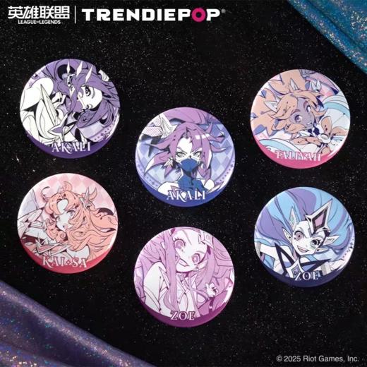 星之守护者 第一弹 吧唧 徽章 全7种 6包/盒 国谷 商品图0