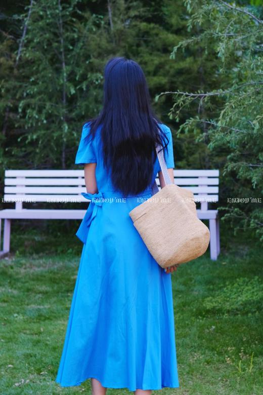 【门店同款】ENJOY夏季“后花园”侧边系带连衣裙 162543198 商品图5