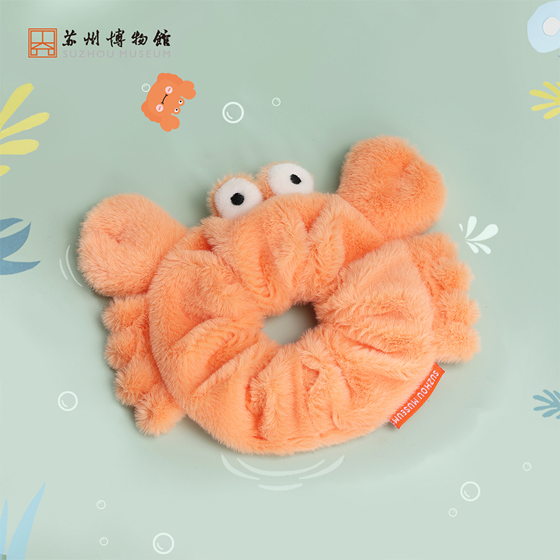 苏州博物馆 蟹黄黄发圈