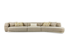 Deluxe 组合沙发 | 皮布面料可选，详询客服