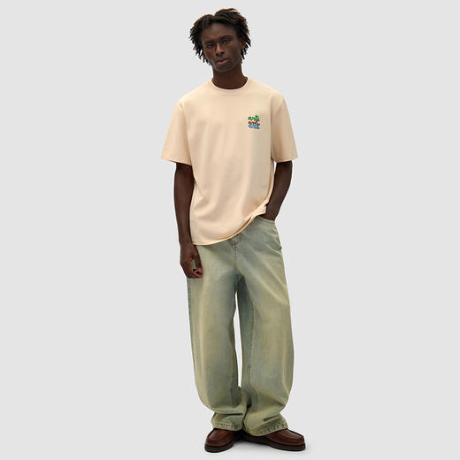 Arte BACK LOGO PEOPLE T-SHIRT 印花短袖圆领T恤 商品图2