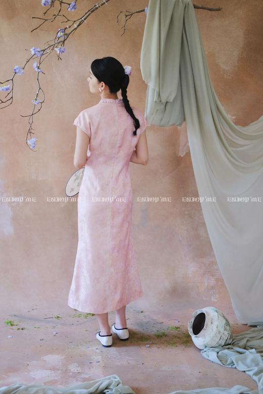 【门店同款】ENJOY夏季云敛-“鸾衿折桂”花想容中式旗袍 162453379 商品图7