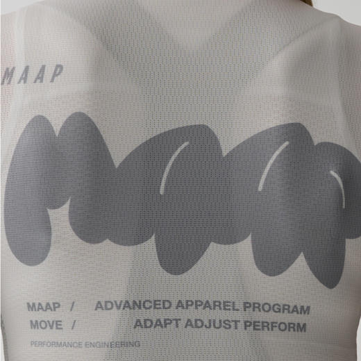 MAAP 女士 Aerate Pro Air LS Jersey 3.0 雾影灰 长袖骑行服 商品图3