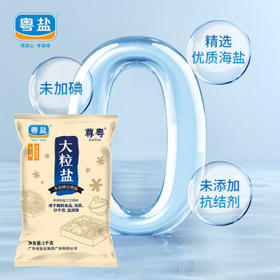 粤盐大粒粗盐海盐1000g  盐焗鸡海鲜蛋 腌制泡菜 无碘 无抗结剂0添加 /粮油调味 /调味品 /盐