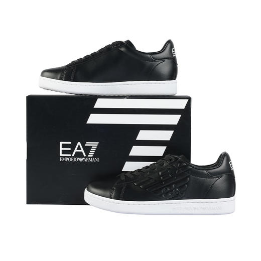 【超惠秒】Armani EA7 男女通款 百搭运动休闲小白鞋 11540 商品图5