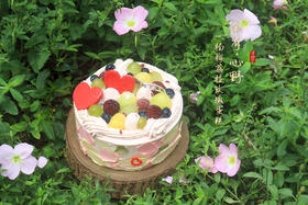 余有·心野 / 杨梅荔枝玫瑰蛋糕（可备注少糖）