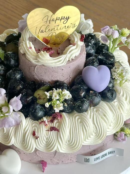 浪漫紫色tablecake·奶油蛋糕 商品图1