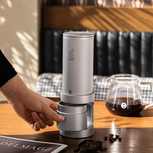 【新品】泰摩 MILLAB E01便携咖啡电动磨豆机 手冲意式咖啡豆研磨机家用小型 商品图11