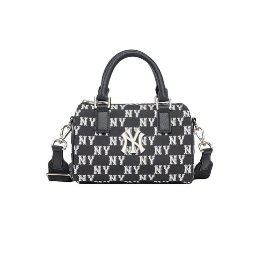 【MLB满印老花波士顿包】MLB男女情侣复古钻石老花手提斜挎单肩时尚 商品图2