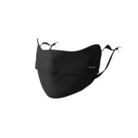 shukiku 成人 防晒口罩 黑色 均码