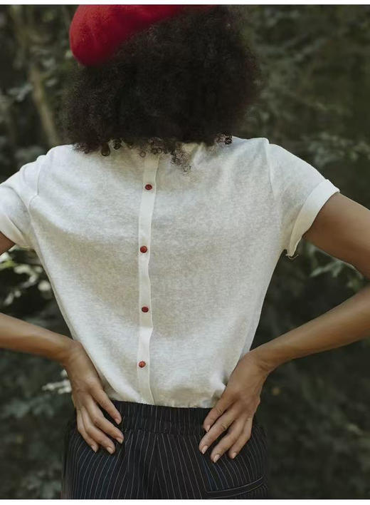 天丝爱心T（锁 商品图0