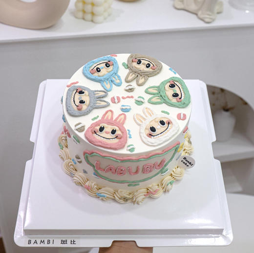 LABUBU丨手绘蛋糕 商品图0