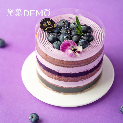 [ 现货 ] 4英寸 蓝莓可可·裸蛋糕 商品图0