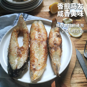 【咸香美味❗深海淡盐马友鱼干】优选自家晒制无防腐，采用新鲜北海马友鱼新鲜制作，无头咸鱼干货，马五鱼淡干非即食海鲜干货特产500gL