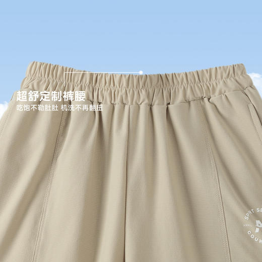 男童全腰梭织七分裤夏季新款安奈儿童装EB526167 商品图2