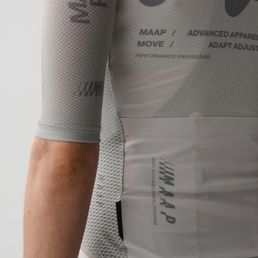 MAAP 女士 Aerate Pro Air Jersey 3.0 雾影灰 短袖骑行服 商品图3