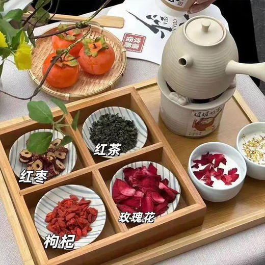 【19.9抢7包❗一周罐罐烤奶】中式奶茶包，核心用料绝不含糊，丝滑的奶香顺滑入口，材料十种不同口味自制的奶茶玫瑰茉莉花醇厚香浓爆款清凉组合奶茶包围炉煮茶网红室内茶壶烤奶茶 商品图3