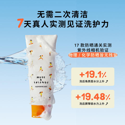 【MUSE&FRIENDS】专注5-12岁儿童个护 大童防晒洁面组合 商品图3