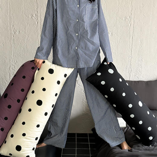 自然醒波波 彩虹 流沙长条抱枕ins风时尚睡觉抱枕沙发长腰靠垫床头靠枕靠背枕护腰MT 商品图8