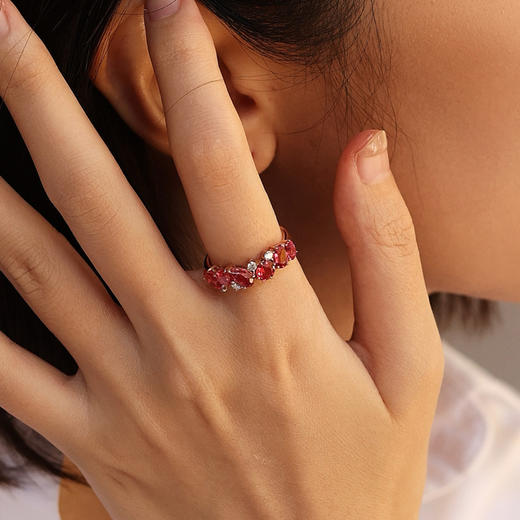 【高级珠宝】绮梦系列 | 极昼星芒戒指 商品图2