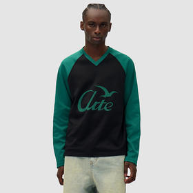 Arte BIRD LOGO LONGSLEEVE 印花长袖V领T恤