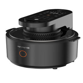 九阳（Joyoung）空气炸锅KL55-V799 不用翻面家用大容量可视窗口多功能菜单 曜石黑5.5L