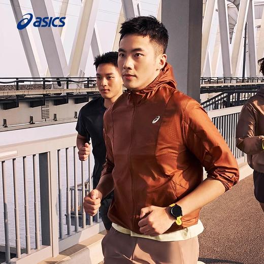 ASICS亚瑟士 男款抗UV跑步运动防风夹克外套 商品图2