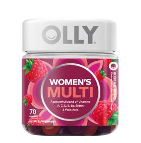 【跨境】OLLY 女性复合维生素软糖 70粒 商品图0