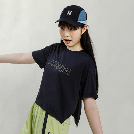 【品牌直发-降价福利】ACMEITEM爱棵米 户外女士速干短袖T恤宽松圆领上衣GAG2440703C 商品图3