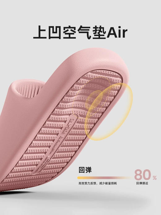 【高弹气垫】2025新款浴室洗澡防滑凉拖鞋情侣居家室内速干拖鞋夏季家居eva一字拖男士 商品图2