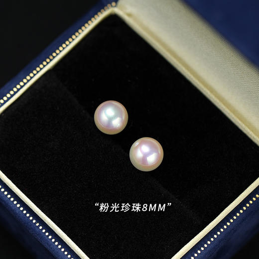 S925纯银施家珍珠耳钉女高级感法式复古简约百搭2024新款爆款耳环 商品图5