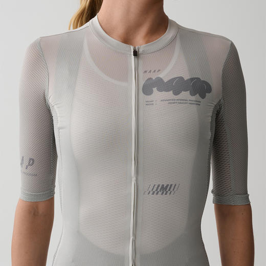 MAAP 女士 Aerate Pro Air Jersey 3.0 雾影灰 短袖骑行服 商品图2