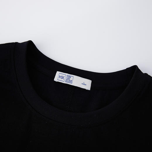 【新品上新】HX 夏季圆领短袖T恤合体S102522080101/02/03 商品图6