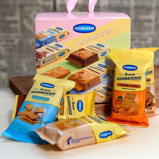 卡洛姆思克牌多口味饼干炫彩礼盒365g/152792 饼干松脆甜咸可口 商品图0