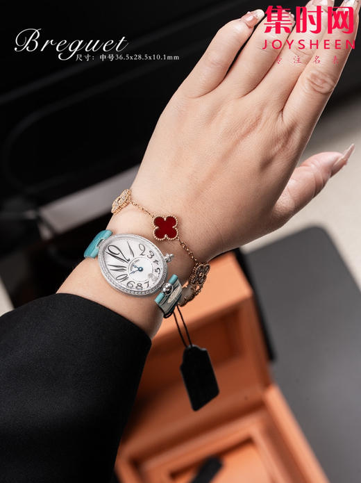 TOP宝玑那不勒斯皇后系列 中号 女士机械腕表 惊艳登场，修正市场版本的所有不足，高贵典雅 商品图5