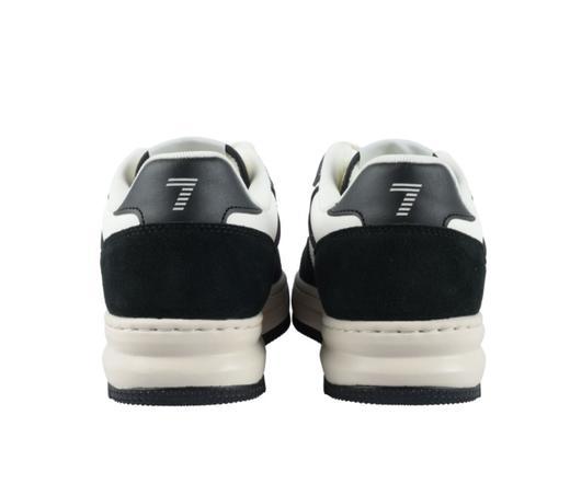 【上新特惠秒】Armani EA7 男士百搭舒适 软弹轻便 熊猫色真皮 运动休闲鞋12374 商品图1