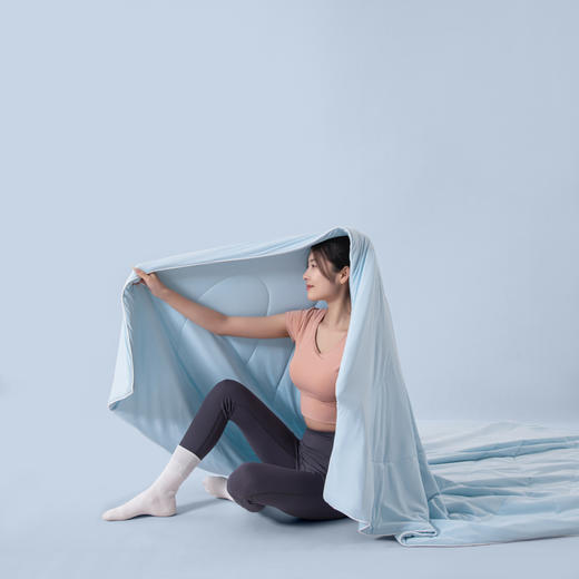 A类锦纶凉感雪糕夏被夏凉被空调被 商品图2