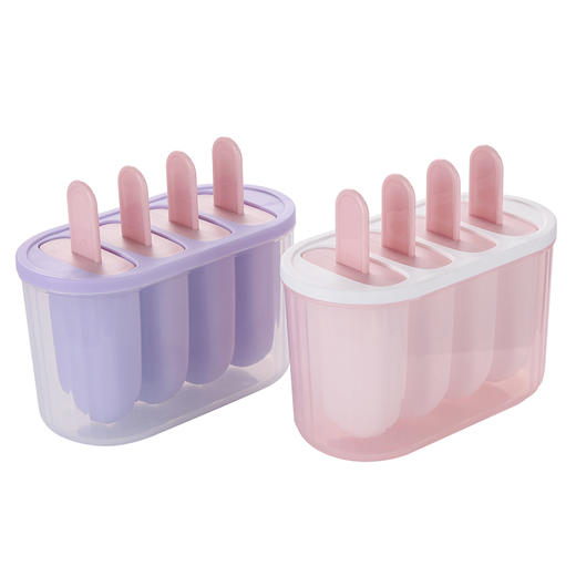 【雪糕模具】美丽雅雪糕盒 冰格冰块模具家用食品冰棍冰棒冰淇淋冻冰糕自制冰盒级双层冰糕盒（颜色随机） 商品图5